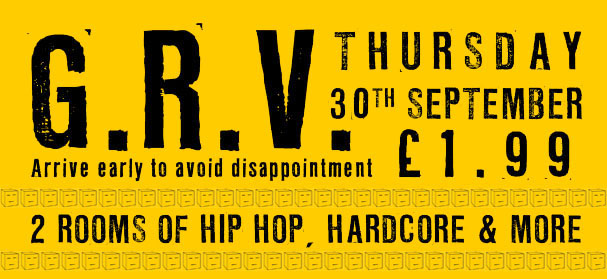 Terror - September 30th at The GRV - The party continues